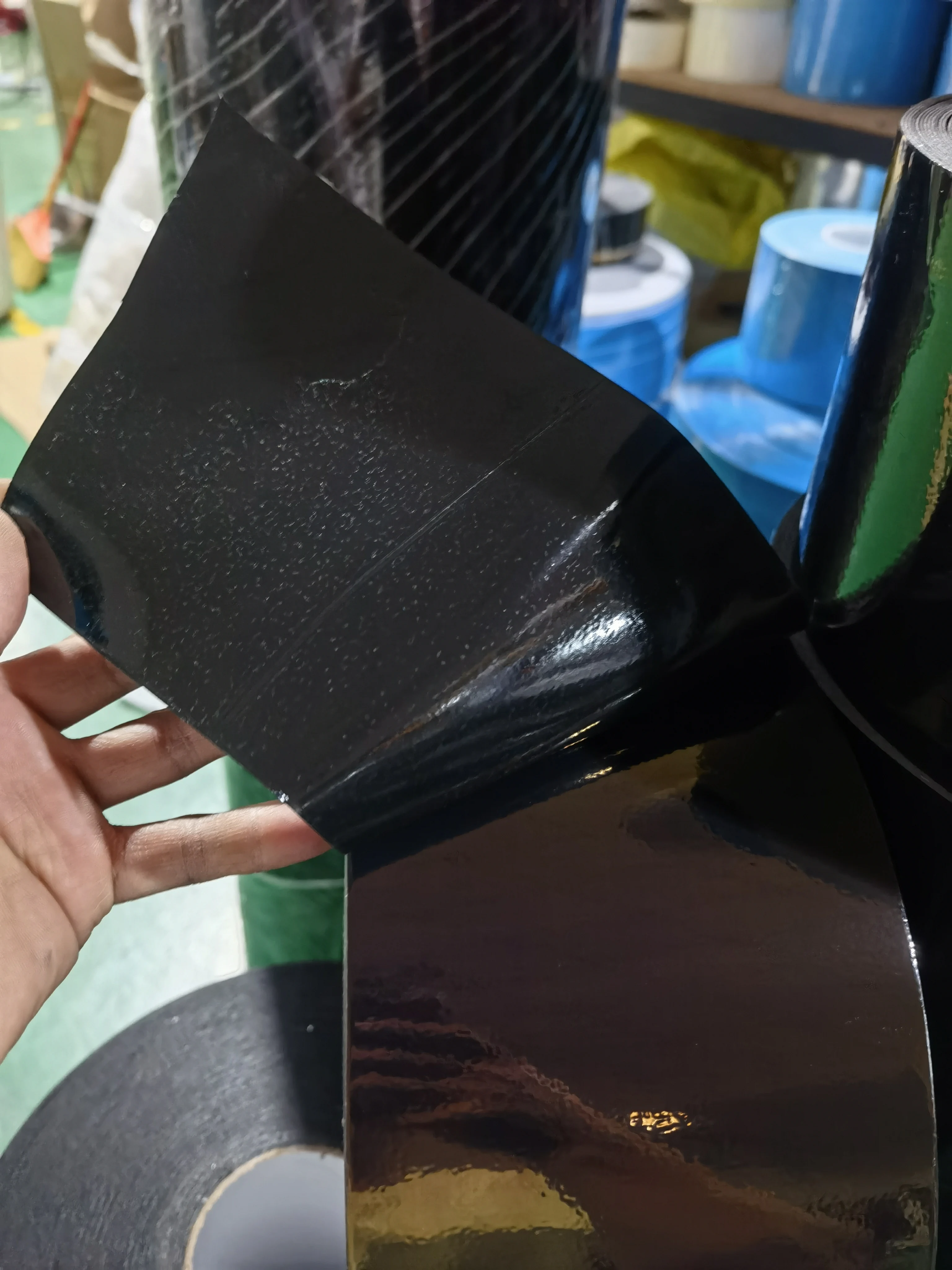 pe circle double sided foam tape double sided tape jumbo roll pet double sided self adhesive tape for sale