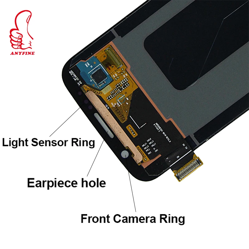 s6 edge plus lcd screen For samsung s6 edge display For samsung s6 display