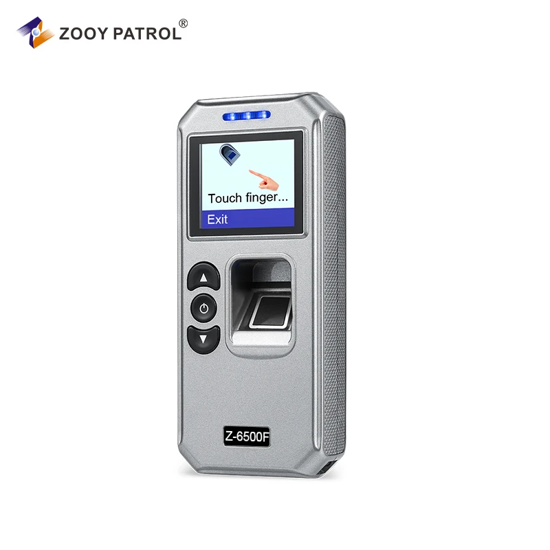 Z-6500F Guard Clocking System with Fingerprint Verification Biological School Security Guard Service Use