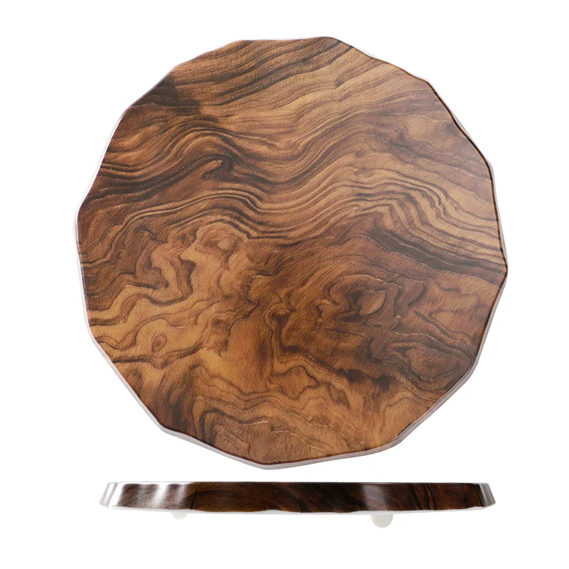 Food Grade Best Price Restaurant Melamine Tableware Supplier, Flat Round Pizza Plate Thick Dinner Plate