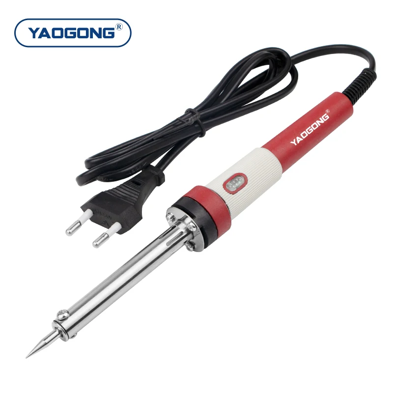 YAOGONG 30W 40W 60W 80w 110v 220v Light Indicator External Heat Electronic Mobile Phone Repair Tool Electric Soldering Iron