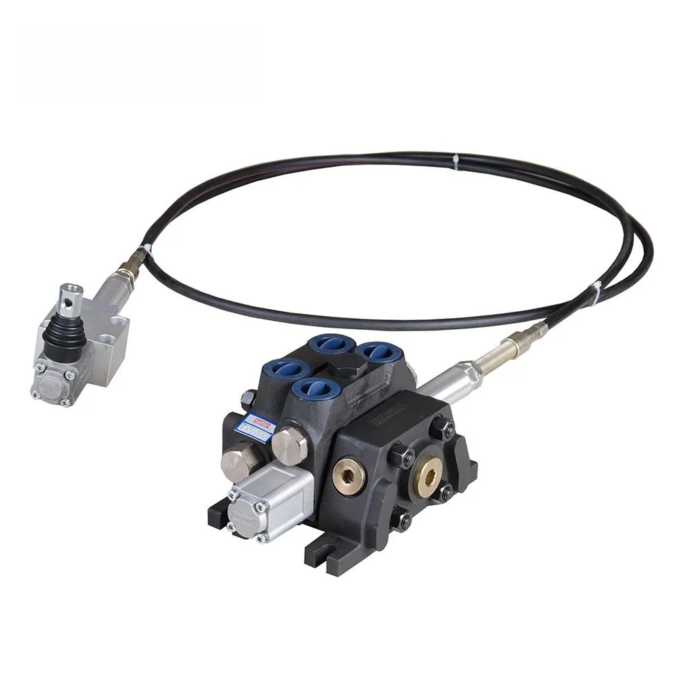 Cable Joystick Loader Control Valve Hydraulic Sectional Control Multiway Valve