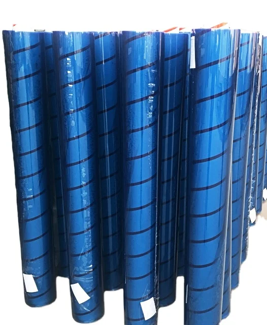 2018 super clear flexible pvc transparent film for packaging use