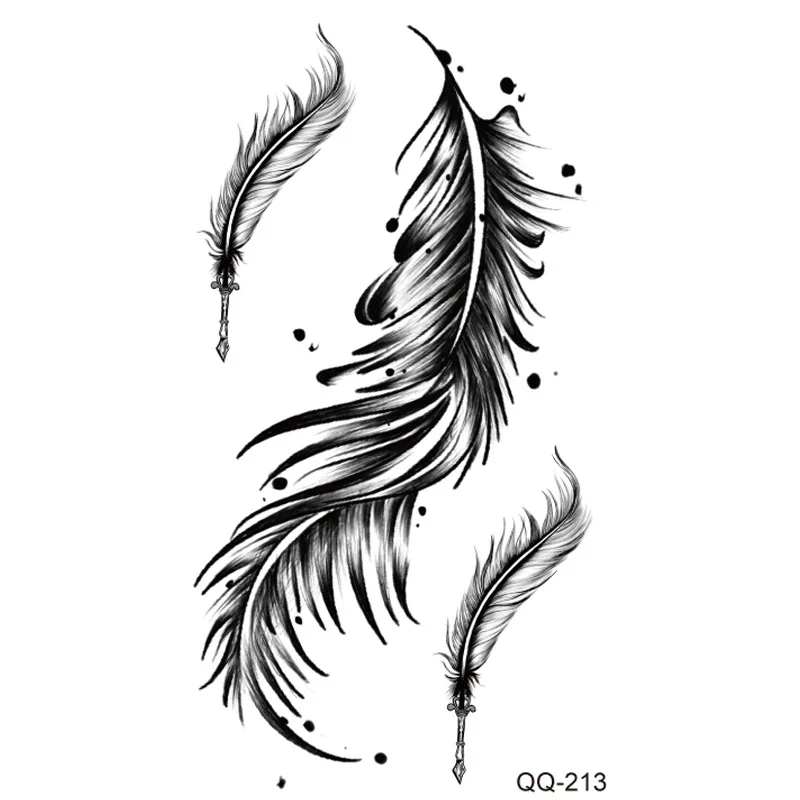 Beauty geisha flower arm tattoo sticker halloween diy decoration scary tattoo sticker