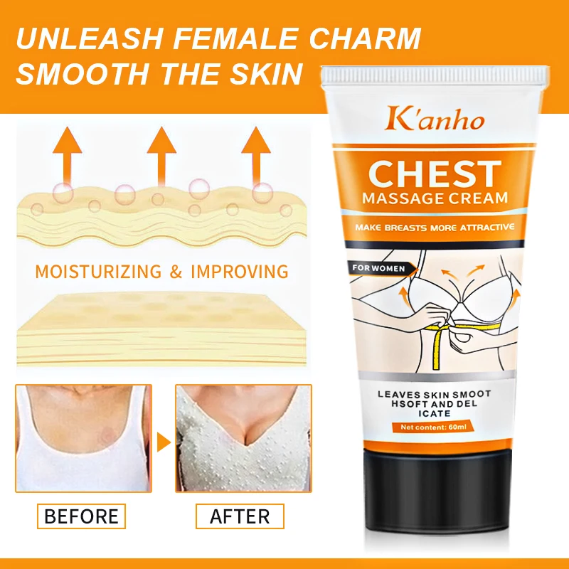 Kanho Breast Enhancement Cream Big Boobs Chest Enhancement Tightening Mango for Female Breast Enlargement Cream Natural Curcuma