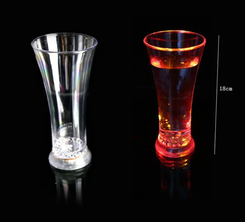Led Cup Home Party Kitchen Dining Bar Beer Water Mug Flash Led Bottle Plastic Led Cup