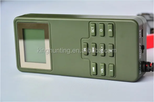 Professional 12V power With USB Download Hunting Mp3 Bird Sound Caller Decoy Equipment