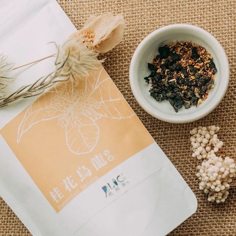 Floral Aroma Taiwan Osmanthus Oolong Bagged Tea for A Cup of Tea