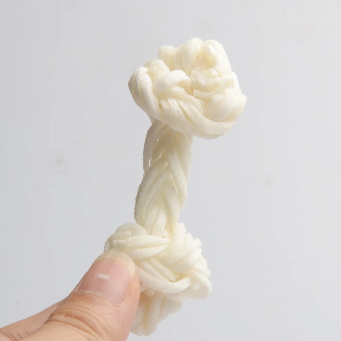 Собственный бренд натуральные лакомства для собак жевательные здоровые зубы легко усваиваемые игрушки из белой воловьей кожи сухожилия кости