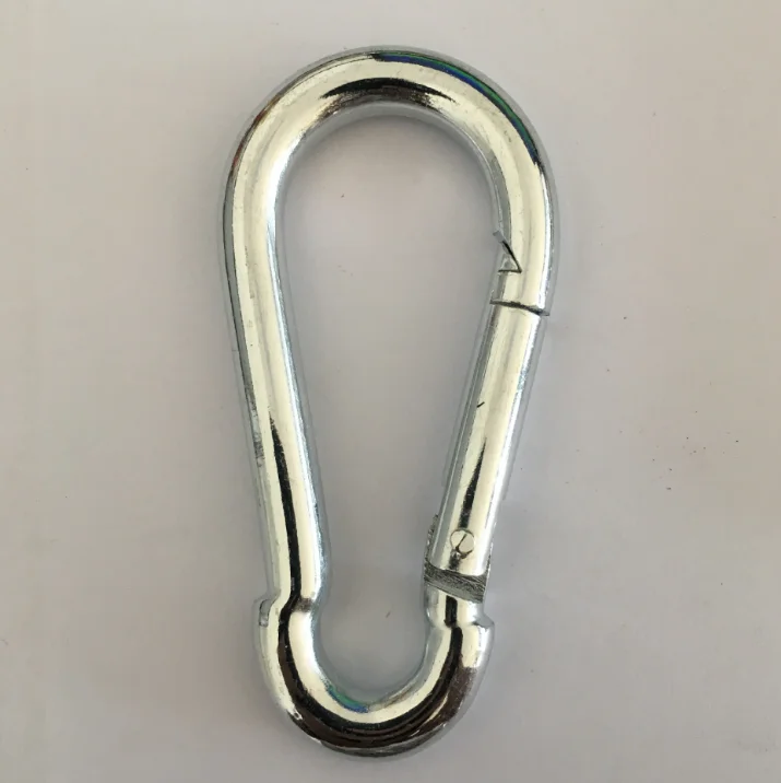 High Quality Galvanized Climbing Mountaineering Carabiner Snap Hook