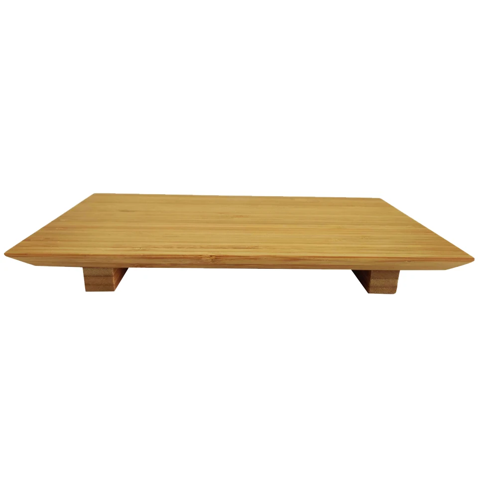 
square simple sushi board -27*5*4 arge size can be customized-Bamboo sushi plate 