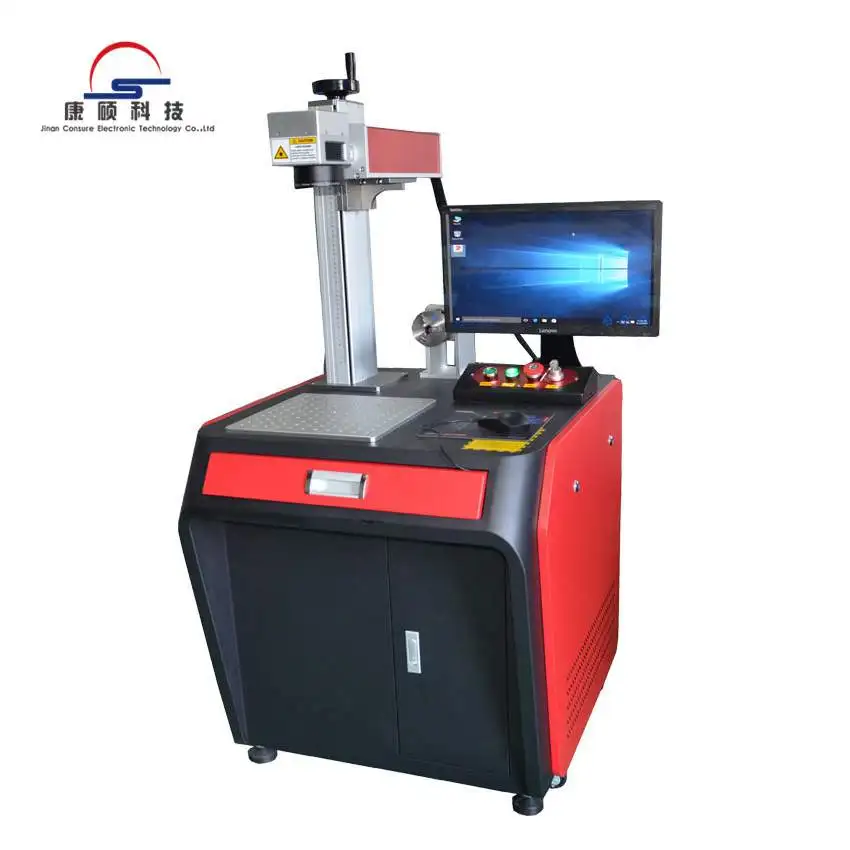 New Design 20w 30w 50w 100w Jewelry Metal Fiber Laser Marking Machine With Galvo Scanner