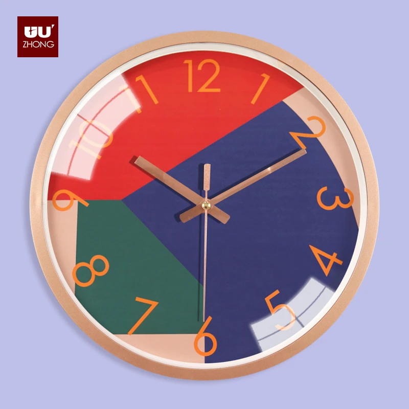 Digital  Wall Clocks Silent  Quartz Movement Plastic Antique Simple Design Wall clocks Decor Home