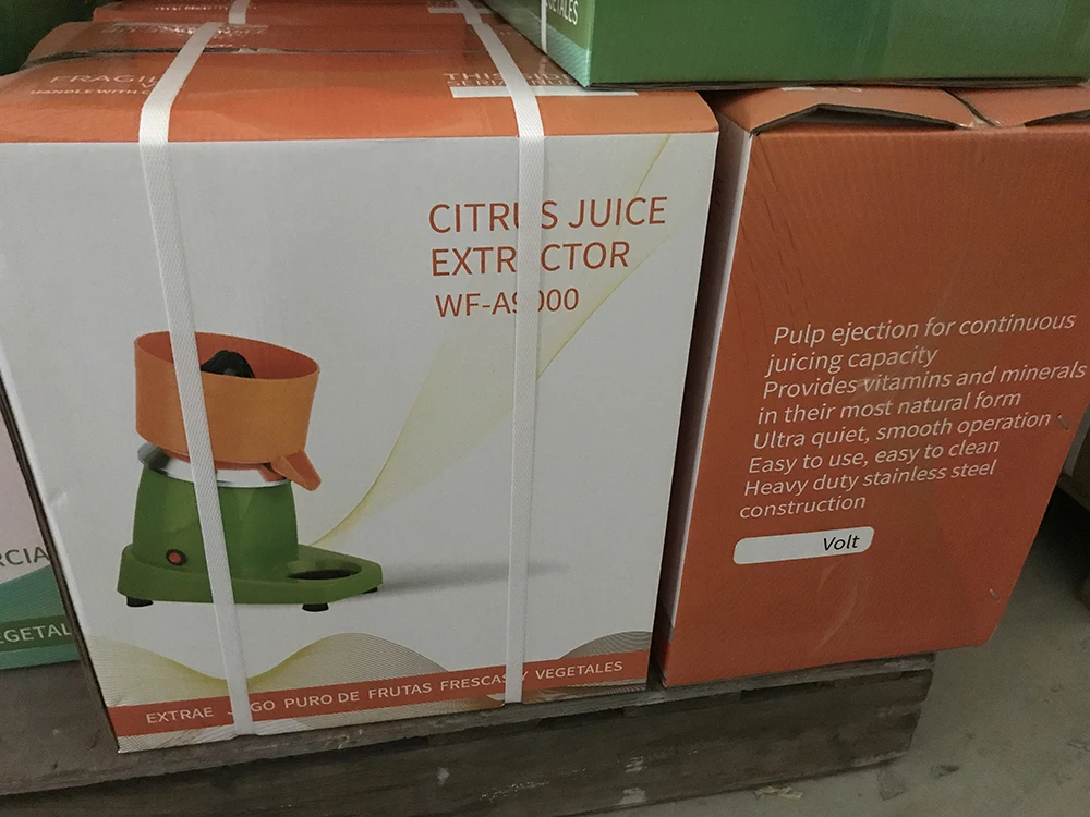 Dropshipping OEM Plastic Slow Juicer Cold Press Electric Orange Juicer Squeezer Machine