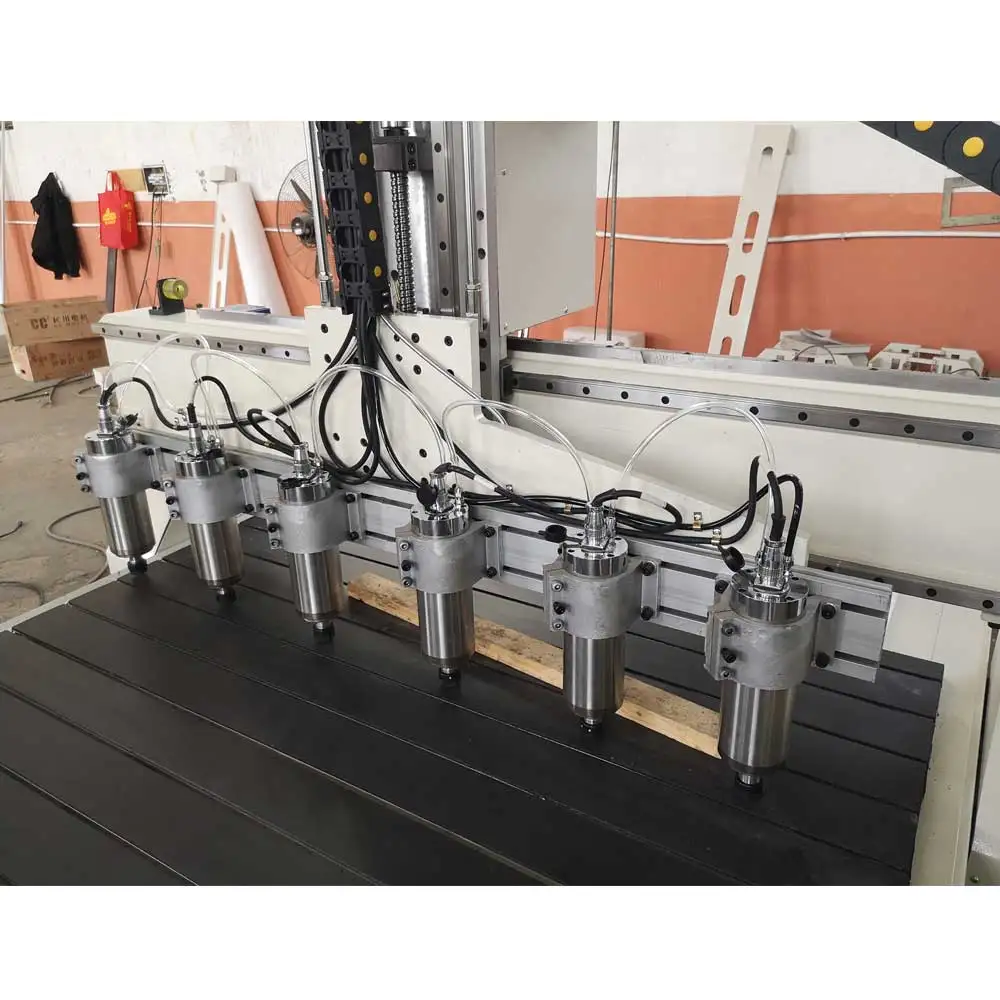 RONTON 6 heads relief cnc engraving machine wood cnc router prices