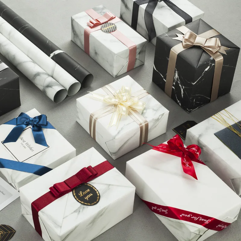 Factory wholesale popular fashion customized printed gifts flower wrapping tissue paper sheets for packaging