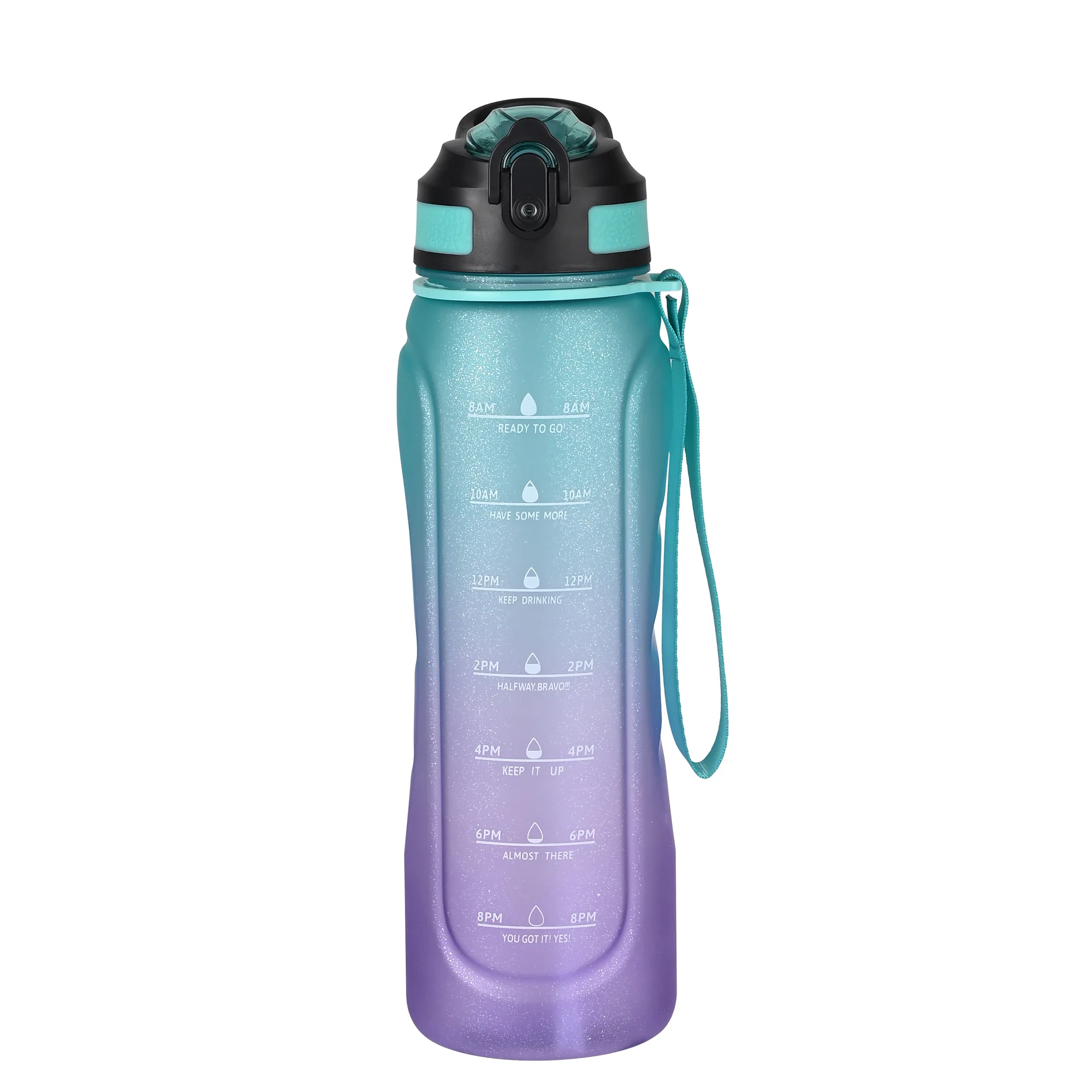 $0.01 Sample Large Capacity 32 Oz 1 Liter BPA FREE Sport Plastic Water Bottle