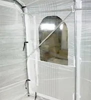 Outdoor water resistant portable car shelter steel pipe carport parking shed