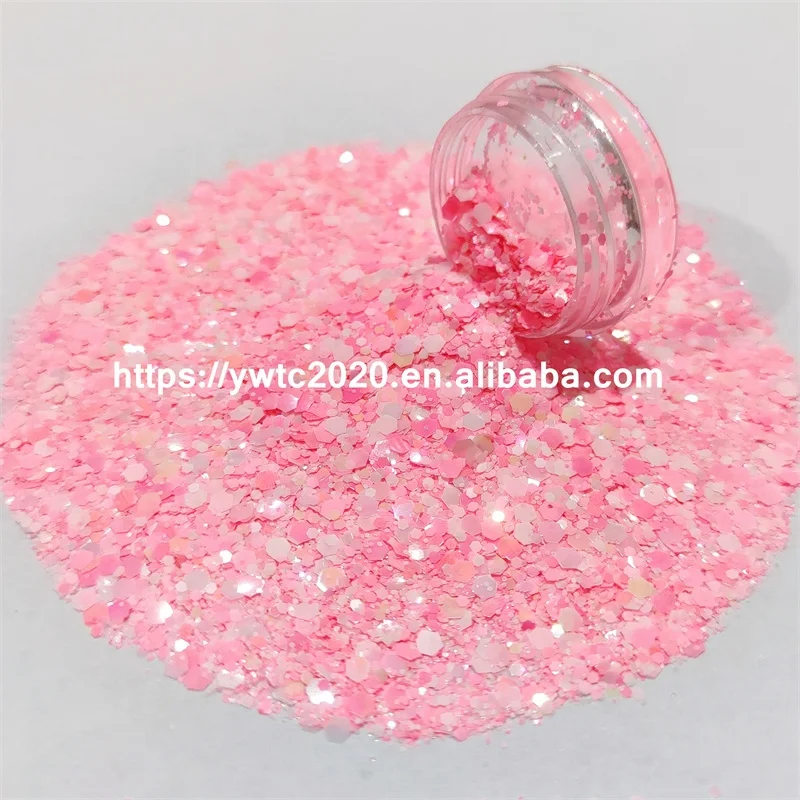 New Popular Nail Art Polarized Dream Colorful Edelweiss Brocade Powder Nail Sequins Decorations Nail Glitter Makeupr