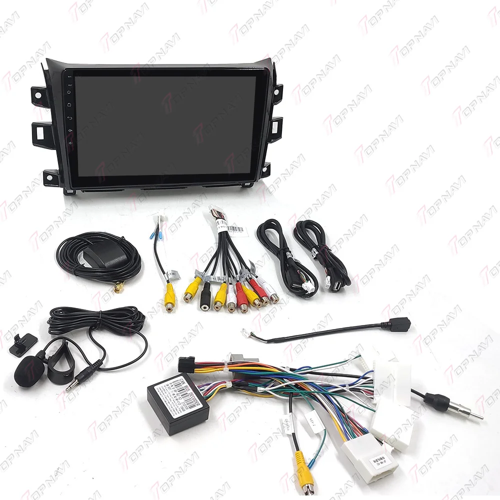 10.1 Inch Car Music GPS Multimedia Player For  2017 2018 2019 Nissan Navara Frontier NP300 Android 9.0 Auto Stereo Audio