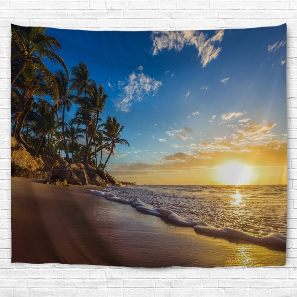 New beautiful creative UV printed bedroom carpet hanging wall 3d poster