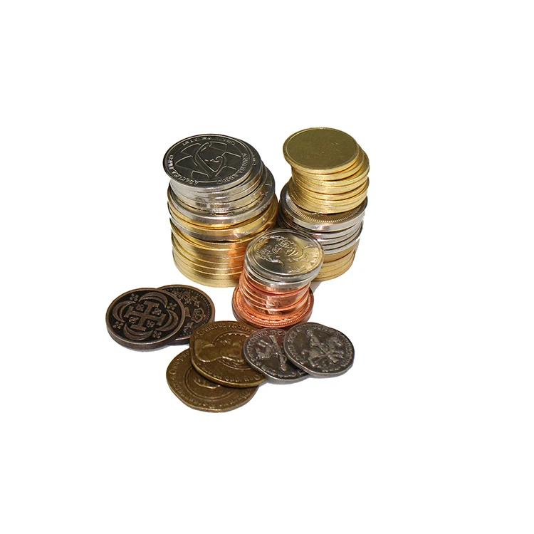 Wholesale Custom Made Brass Metal Amusement Arcade Token Coins