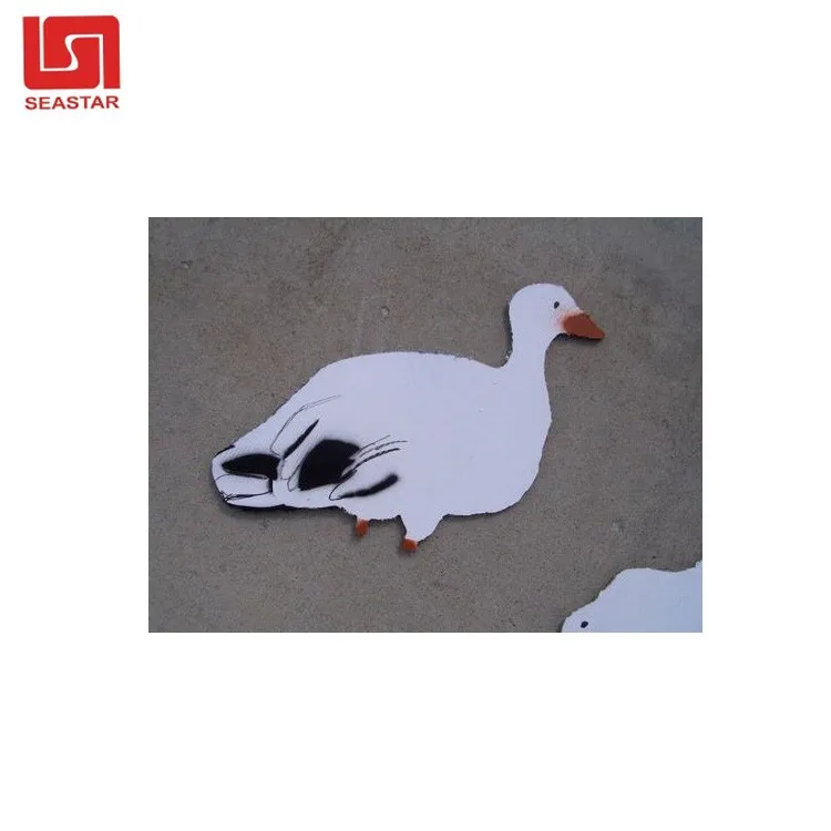 Canada goose silhouette decoy customized plastic corrugated decoy manufacturer