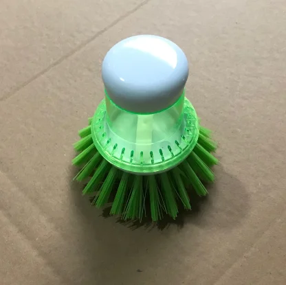 
Kitchen Wash Tool Pot Dish Brush with Washing Up Liquid Soap Dispenser / plastic brush pot wash dish brush 