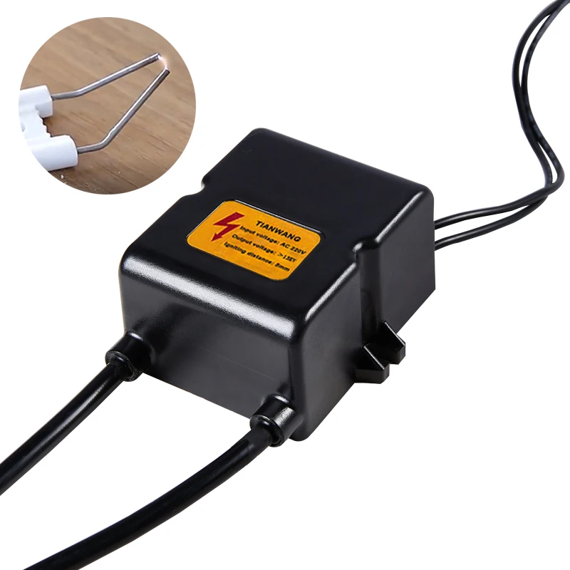Fuel Furnace 220V Input Ignition Coil Electronic Spark Igniter Transformer 15KV Pulse Igniter