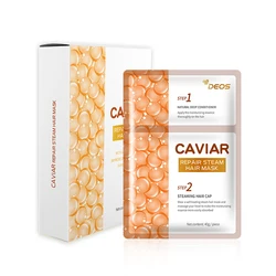 Private label repair hair salon home caviar steam fashion nourishing hair mask