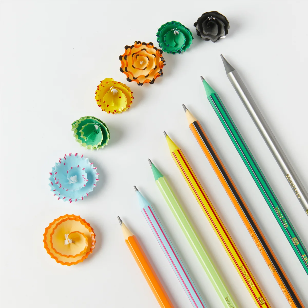 Classic standard HB Pencils hot salle High quality stationery pencil Set 12 Pcs school Student pencils with eraser