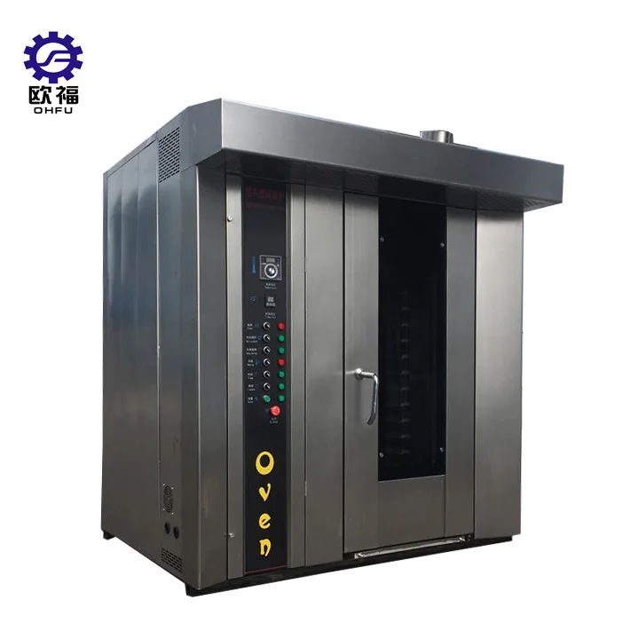 Commercial High Quality Rotary Oven With Electric Heating Bread Cake Baking Oven Industrial Bakery Rotary Rack Oven for Hotels