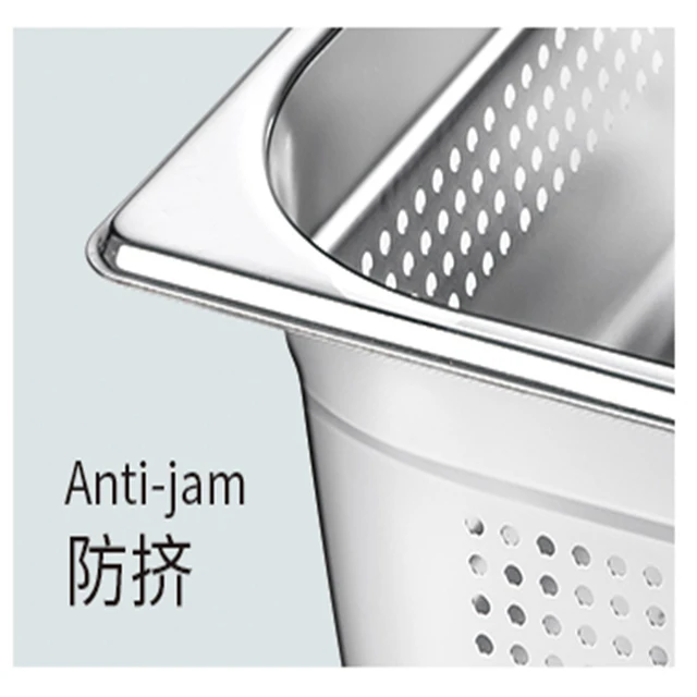 Professional manufacturer High Quality  kitchen equipment Stainless Steel Perforated 1 2  Gastronom GN Pan