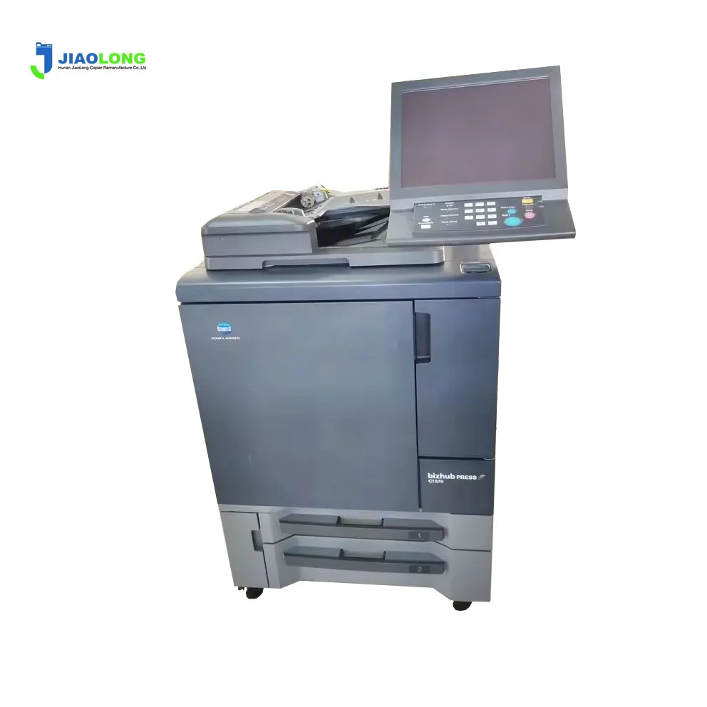 3 in 1 Printer Refurbished Printer Multifunction Photocopier Machine For Konica Minolta Bizhub C1060 C1070
