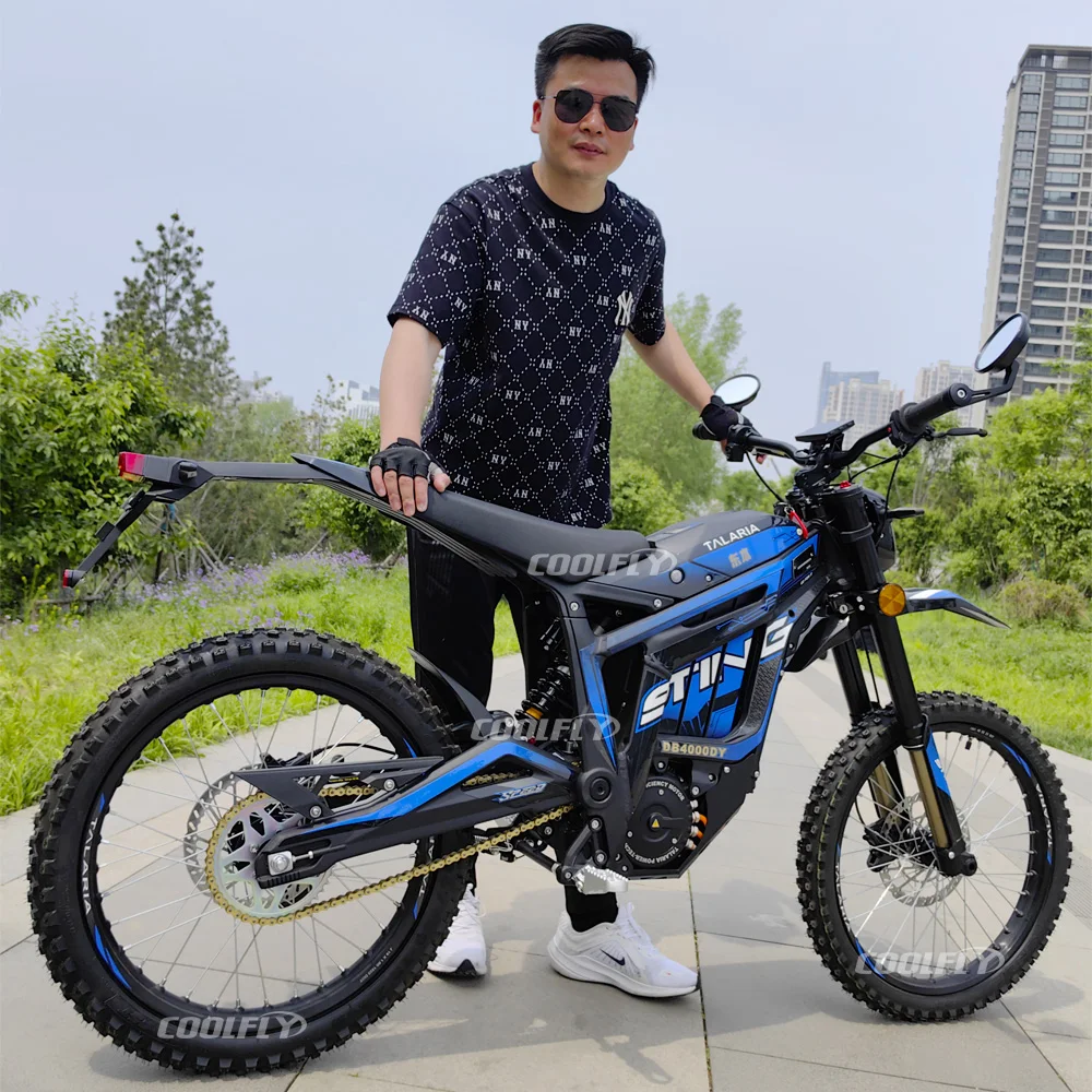 Stock mx 60v tl4000 2024 8000w talaria sting r mx4 electric dirt bike