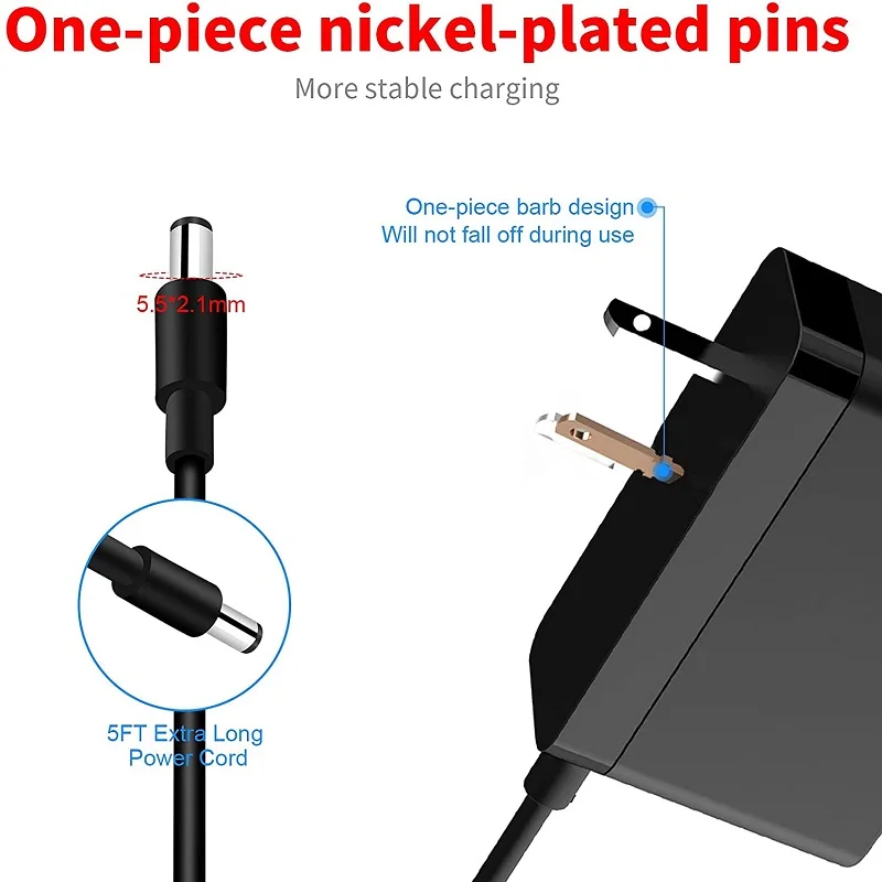 8.4V 1A Lithium Battery Charger for Camera Headlight Flashlight CC CV safe 7.2V 7.4V 8V 18650 2S Li-ion Battery Pack Charger