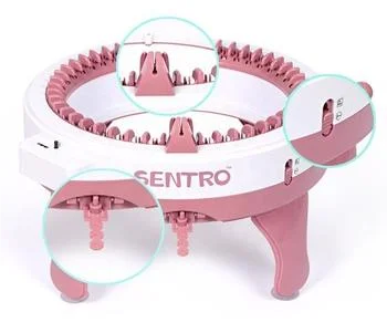 Lite High Quality Kids Toy Circular 40 Needles Knitting Machine Star Cylinder Wool Weaver (40 stitches) for Children