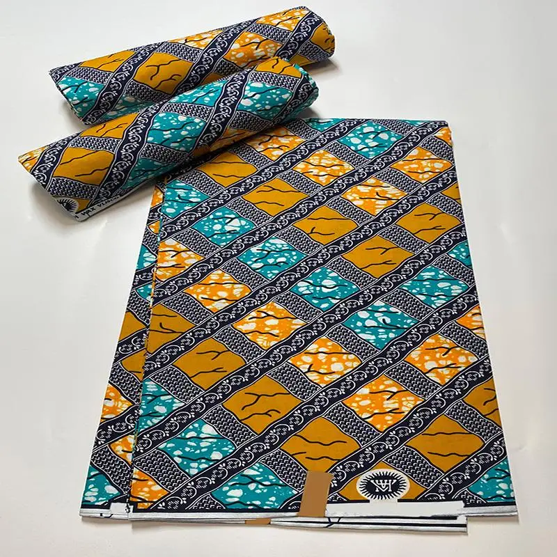 Африканская восковая мягкая ткань Kitenge для женской одежды