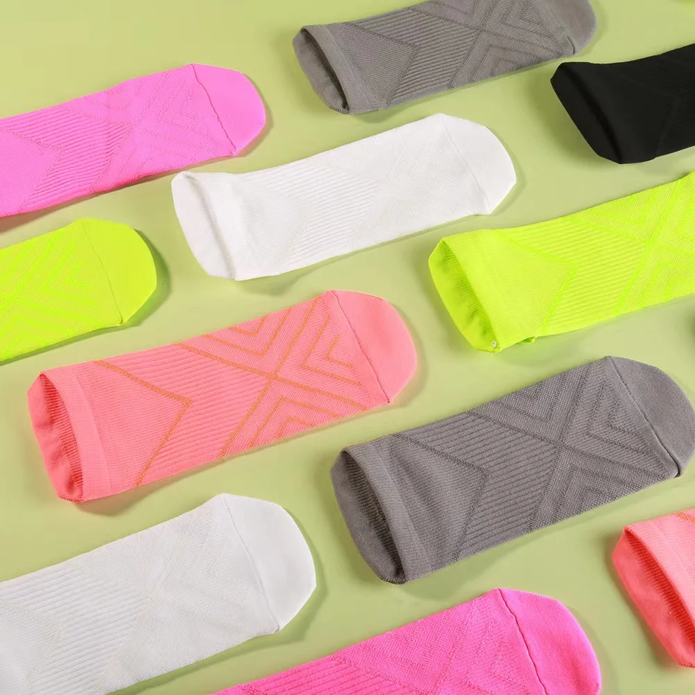 Running Hiking Athletic Cushioned Compression  Workout Socks  Custom Elite Tennis Baseball Socks