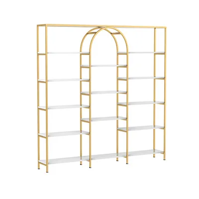 Nordic minimalist beauty salon nail glue shop shelf floor multi-layer skin care cosmetics storage shelf display cabinet shelf