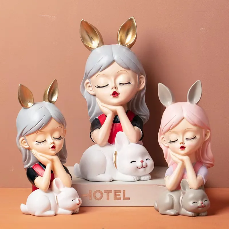 ТВ шкаф входной орнамент милая девушка украшения