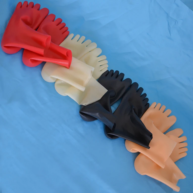 China Latex Factory Short Powder Free Toe Fetish Unisex Latex Socks