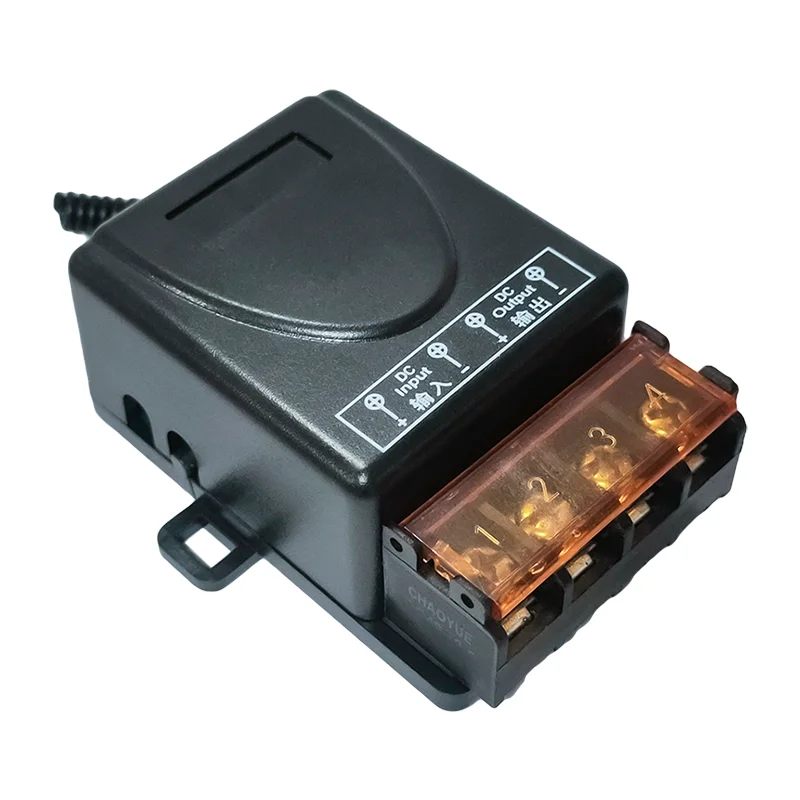 china switch manufacturer DC12v 24v 36v 48v 60v 72v 1ch Relay Wireless Rf Receiver Wireless Remote Control Switch for motor