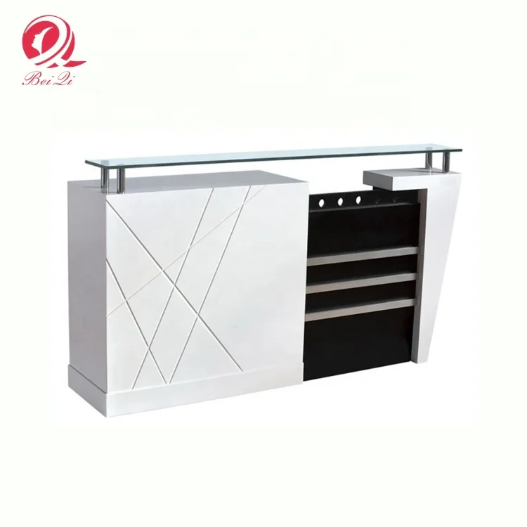 China factory wholesale salon equipment modern reception desk beauty salon for sale Europe