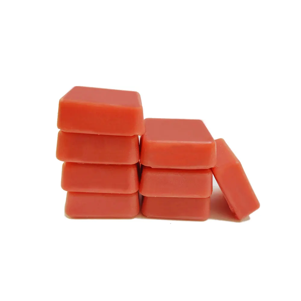 Professinal 500g Painless Hair Removal Block Strawberry Hard Wax Customize Package Depilatory Wax for Sensitive Skin