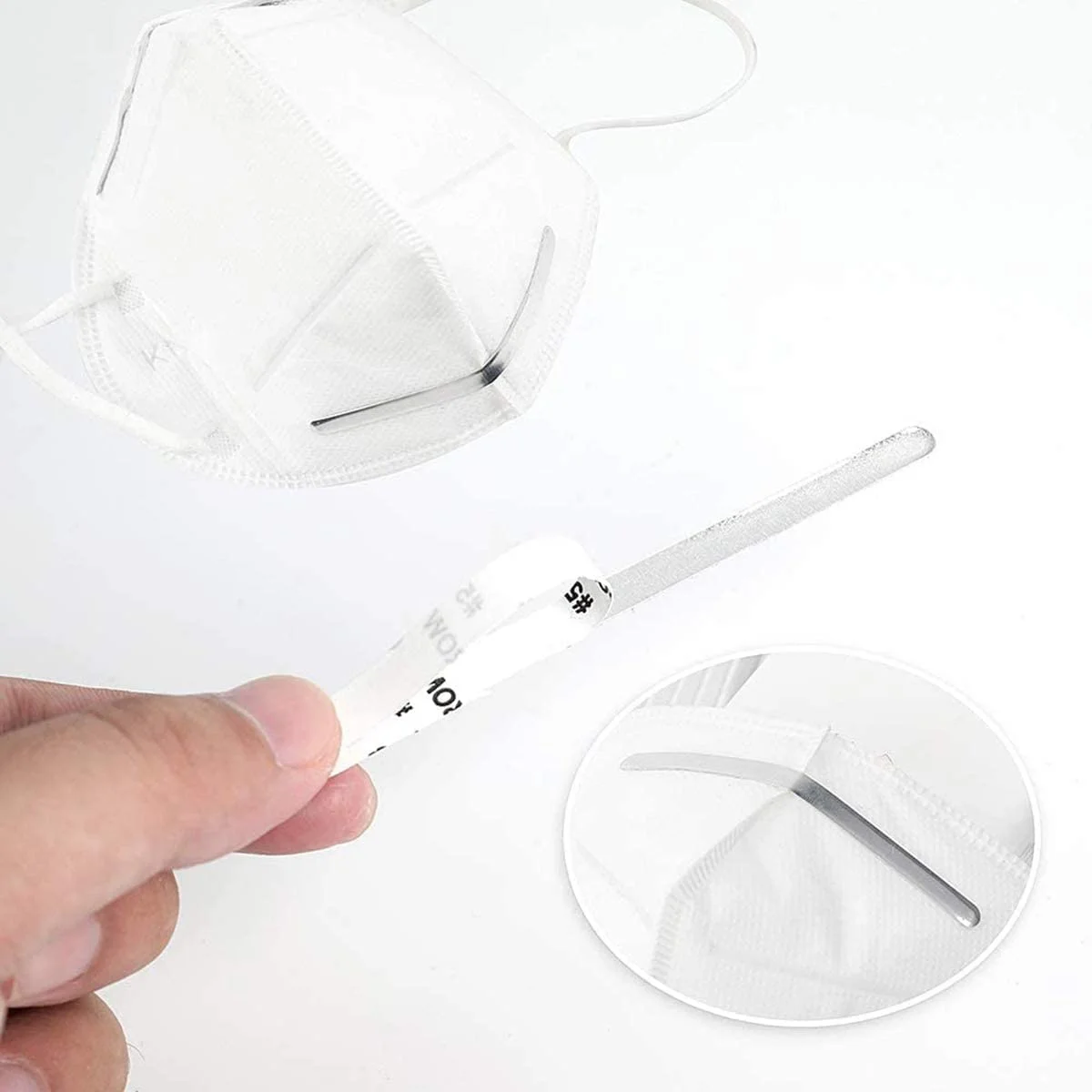 Сгибаемая одинарная алюминиевая полоса 5 мм для лицевой