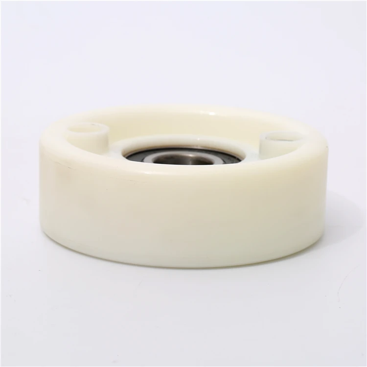 Sliding Gate Double Wheel U Groove Pulley 1 3 Inch Steel Yellow White Belt Building Flat Color Energy Plant Material Zinc Origin