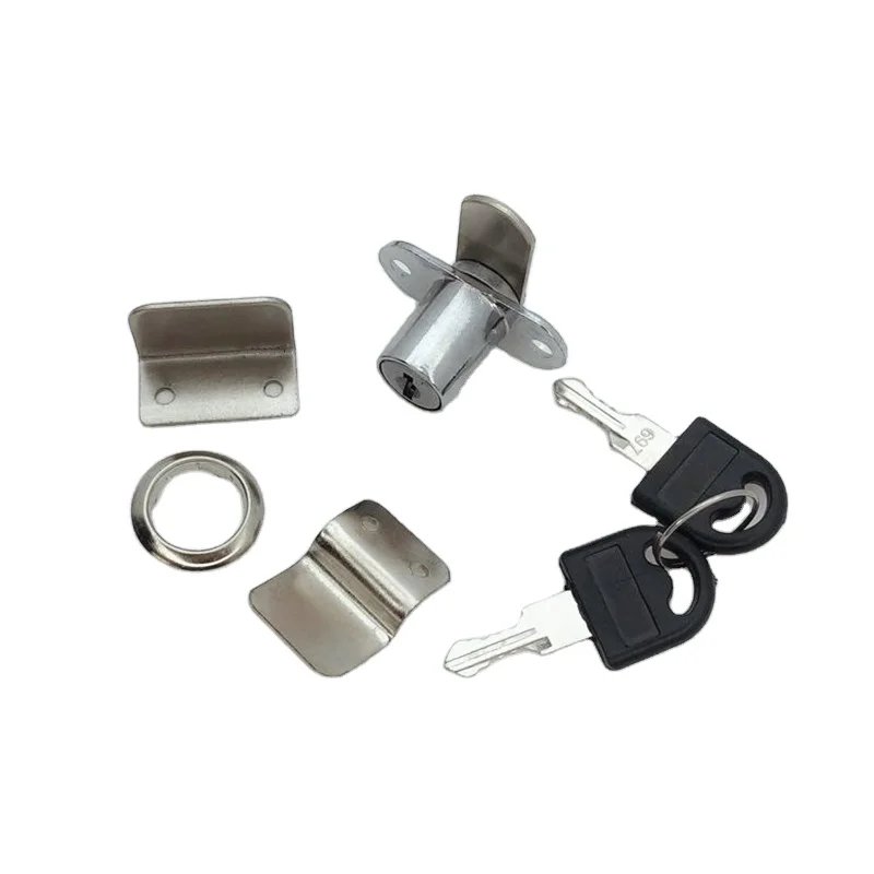 Manufacture 201 Seven-Shaped Piece Series Glass Lock Hidden Cabinet Drawer Lock