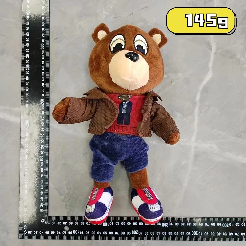 DOULUO new arrival Kanye Teddy Bear Plush Toy Stuffed Animal Plushie Doll Toys Custom Kanye West Bear for Graduation