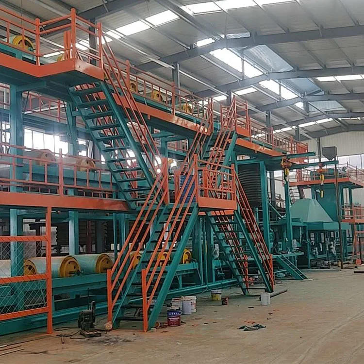 SBS bitumen rolls manufacturing machines --- China manufacturer install overseas